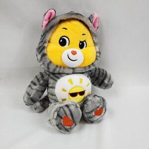Care Bearts Unlock The Magic Snuggle Friends Plush Funshine Bear Kitty 12.5in